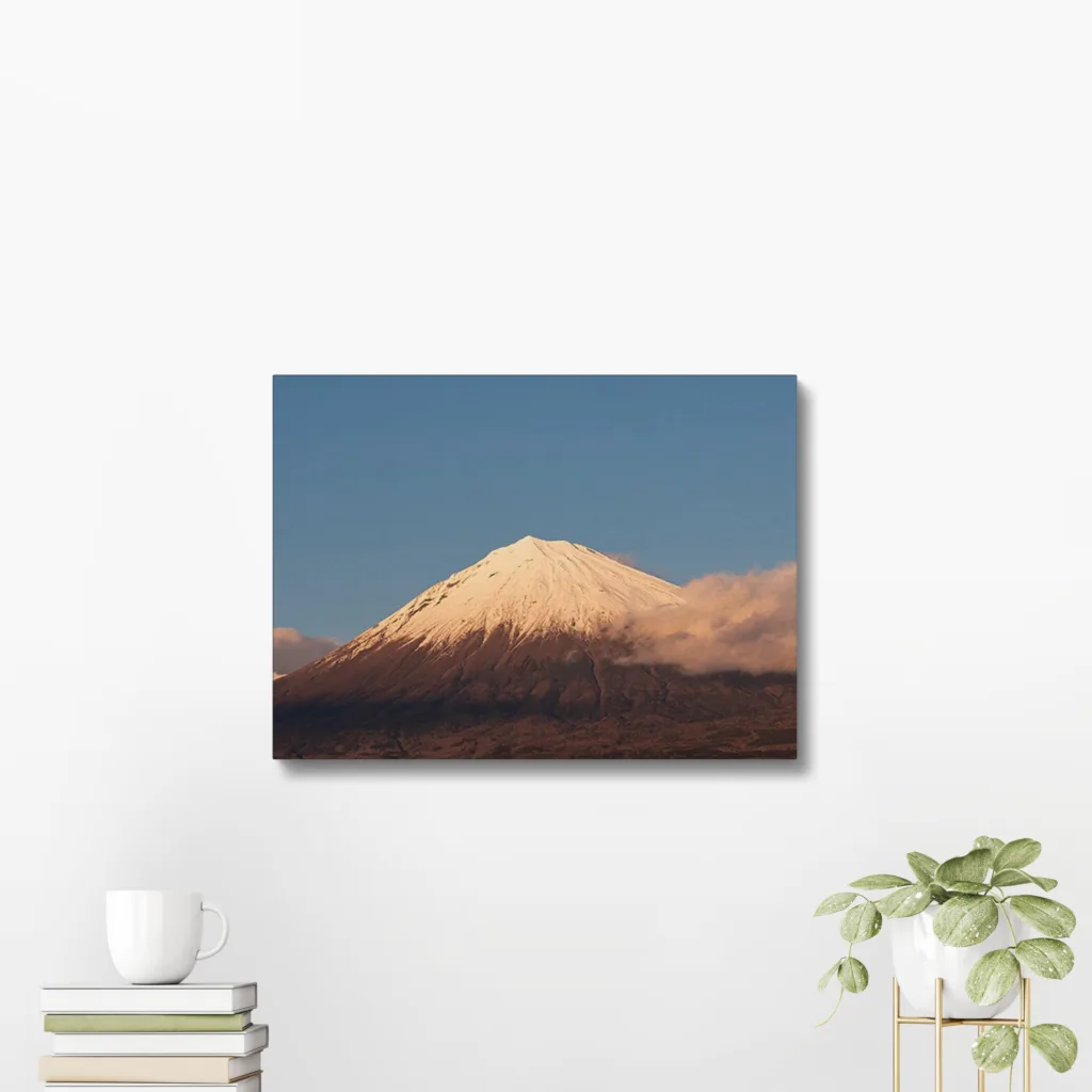 prodigi global can 16x12 imagewrap1 - Fotoobraz hory Fudži - při soumraku - FUJI.pictures