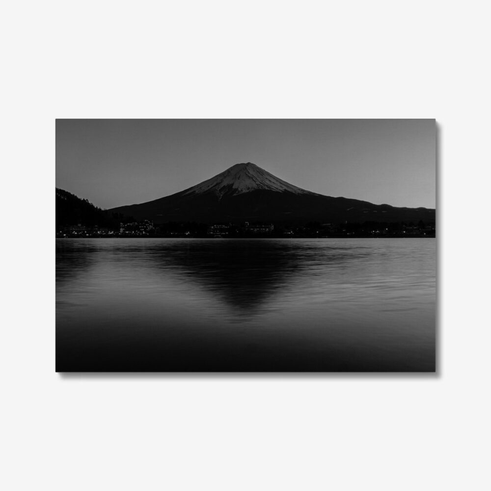 1200669bw1 - Fotoobraz hory Fudži | Japonsko - černobílý - FUJI.pictures