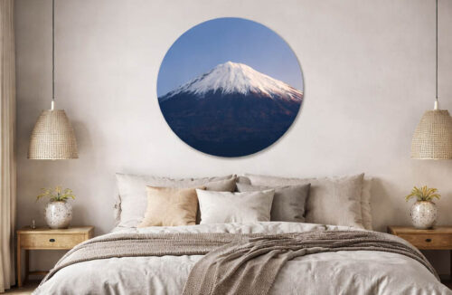 Fotografie hora Fudži - kruhový formát, no.1200502