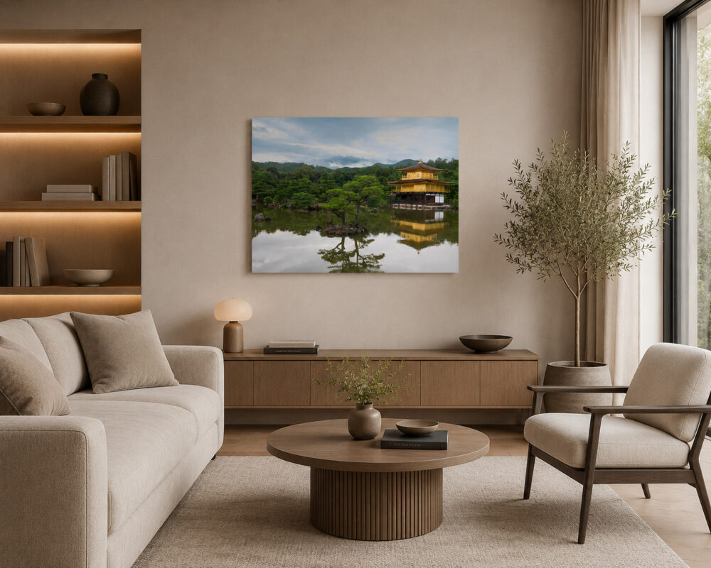 kjoto fotoobraz kinkakudzi - Kinkaku-ji Japan Wall Art Photo prints - FUJI.pictures